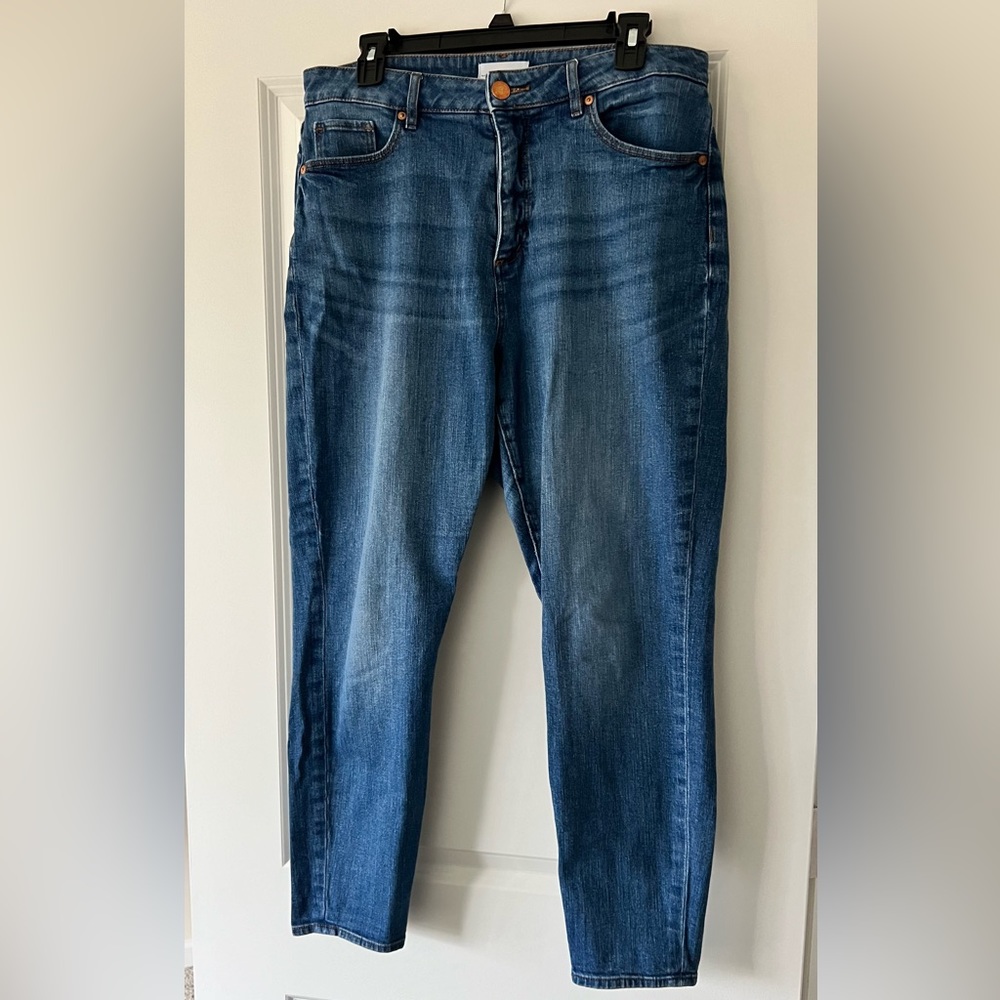 LOFT “Curvy High Waist Skinny” Jeans